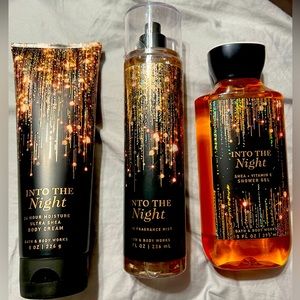 Bath & Body Works Into The Night 3 piece set!
